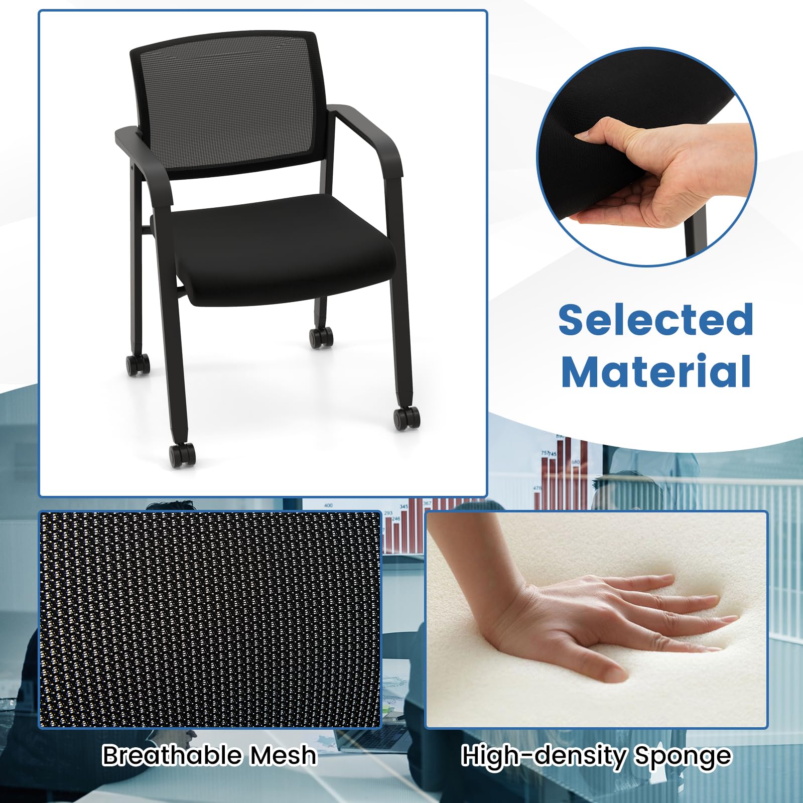 Giantex Waiting Room Chairs Set of 2