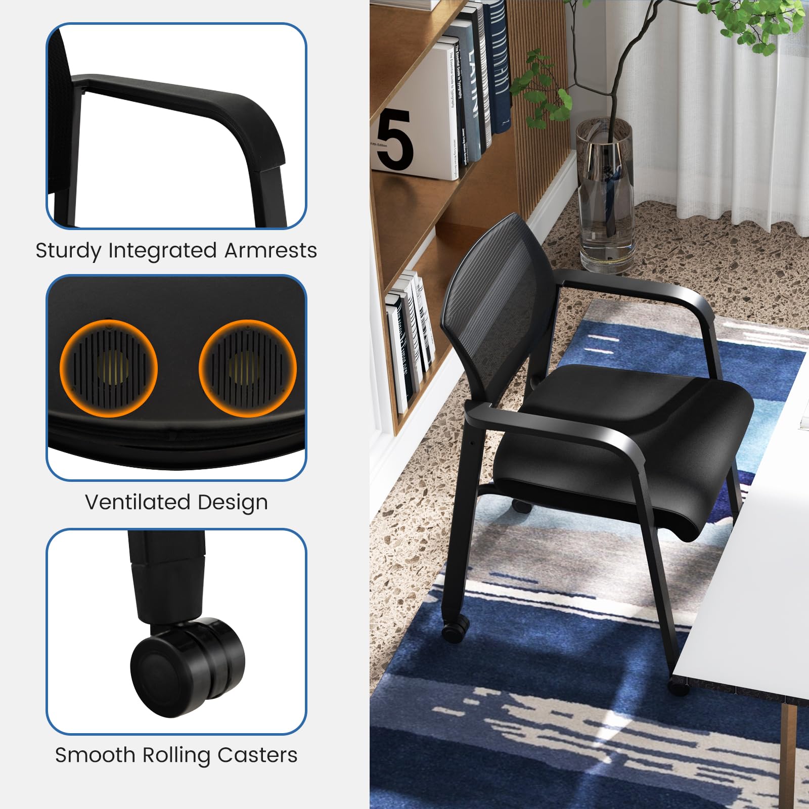 Giantex Waiting Room Chairs Set of 2
