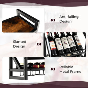 Giantex Wall Mounted Wine Rack