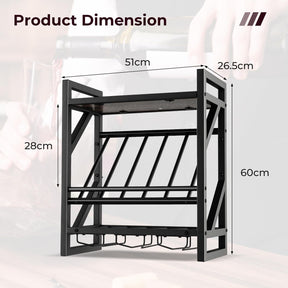 Giantex Wall Mounted Wine Rack