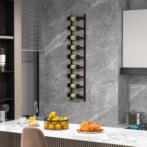Giantex Wall Mounted Wine Rack, Hanging Wine Display Rack