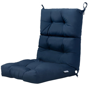 High Back Chair Cushion Patio Chair Seat Pads Non-slip Rope Belts Indoor Outdoor