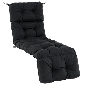 186 x 56cm Patio Lounge Chair Cushion Non-Slip High Back Chair Cushion for Lawn