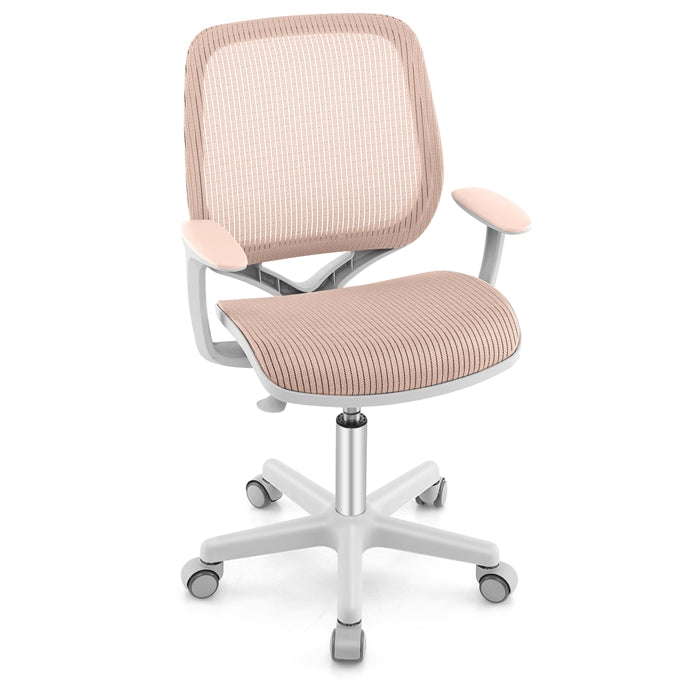 Ergonomic Children Study Computer Chair, Mesh Swivel Task Student Chair 6-15 Years for Home School Office