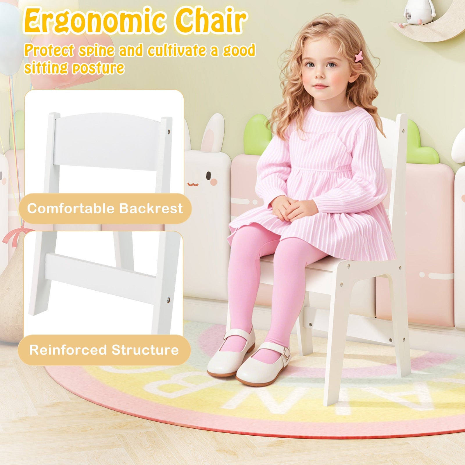 Kid’s Art Table & Chair Set