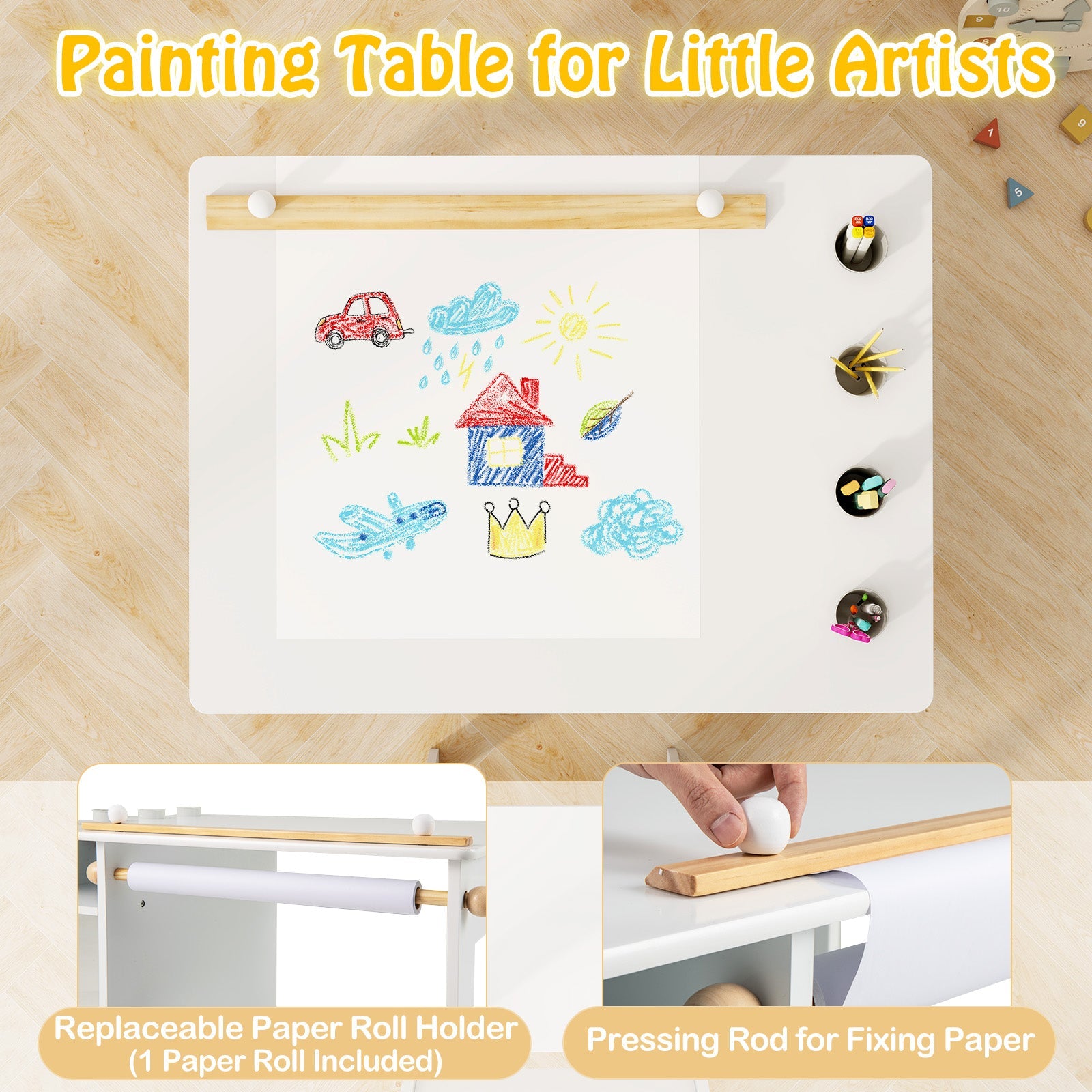 Kid’s Art Table & Chair Set