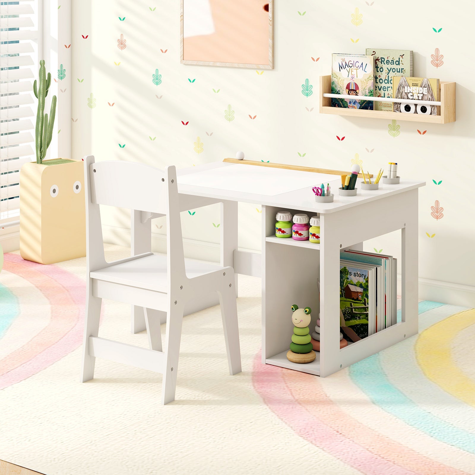 Kid’s Art Table & Chair Set