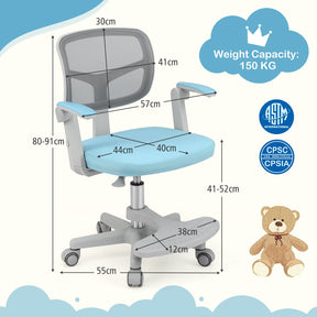 Kids Desk Chair, Children Study Chair for Boys Girls Age 3-10