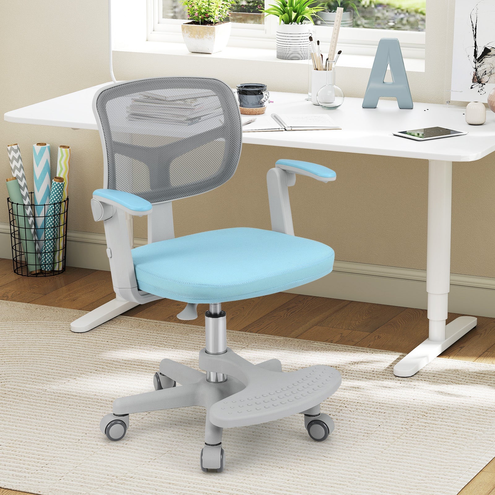 Kids Desk Chair, Children Study Chair for Boys Girls Age 3-10