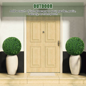 2 PCS Artificial Plant Milan Grass Ball Faux Plant Home Wedding Decoration