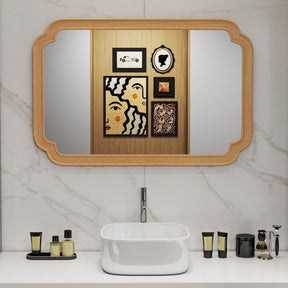 90 cm x 60 cm Farmhouse Rectangle Decorative Mirror