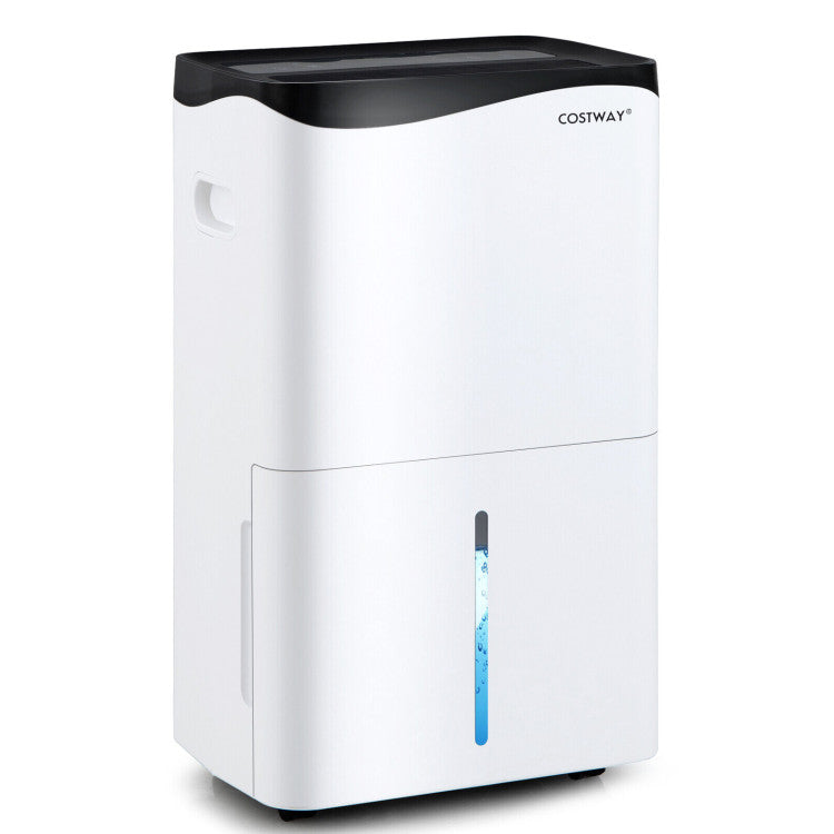 100-Pint Dehumidifier with Smart App and 4 Working Modes for Home and Basements 5500 Sq. Ft
