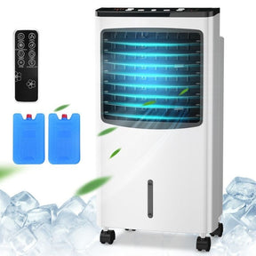 3-in-1 Portable Evaporative Air Conditioner Cooler with Remote Control and Timer