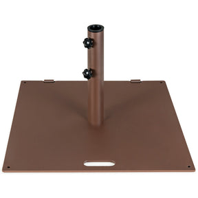 Hikidspace 50 LBS Weighted Patio Umbrella Base with Adjustable Pole Hole