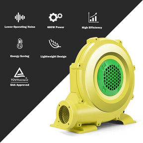 450W/680W/750W Electric Air Fan Blower Pump Inflatable Bouncer Blower