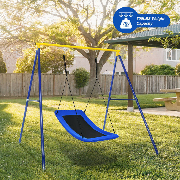 Hikidspace 700lbs Giant 60 Inch Tree Swing for Kids and Adults