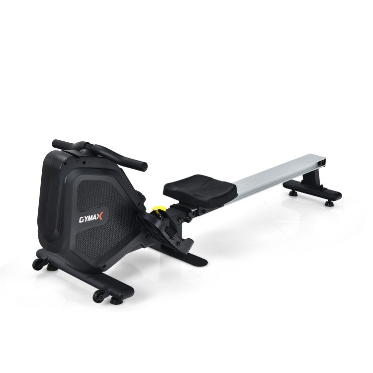 Folding Magnetic Rowing Machine Workout with Monitor and 8-Level Adjustable Resistance