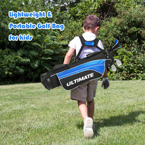 Junior Complete Golf Club Set for 8 to 10 Years with Stand Bag and Accessories