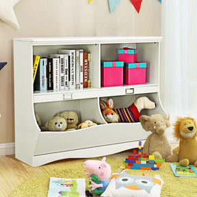 Hikidspace Kids Toy Storage Organizer Children Bookshelf Bookcase