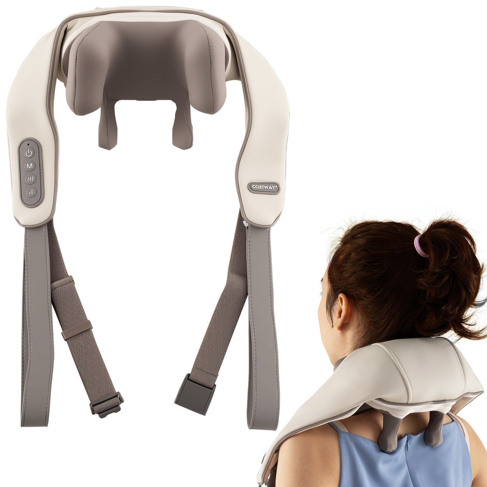 4D Deep Tissue Kneading Shiatsu Massage Machine