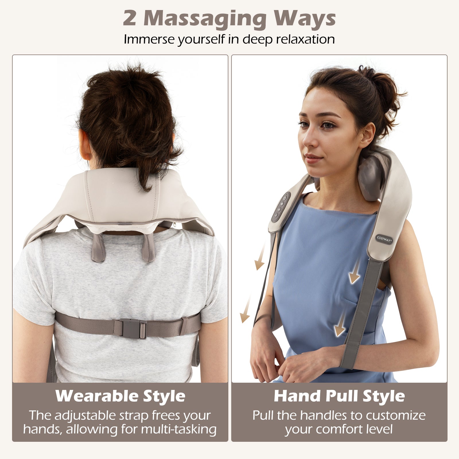 4D Deep Tissue Kneading Shiatsu Massage Machine