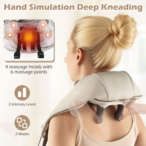4D Deep Tissue Kneading Shiatsu Massage Machine