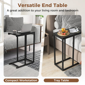 Giantex Industrial Narrow End Side Table