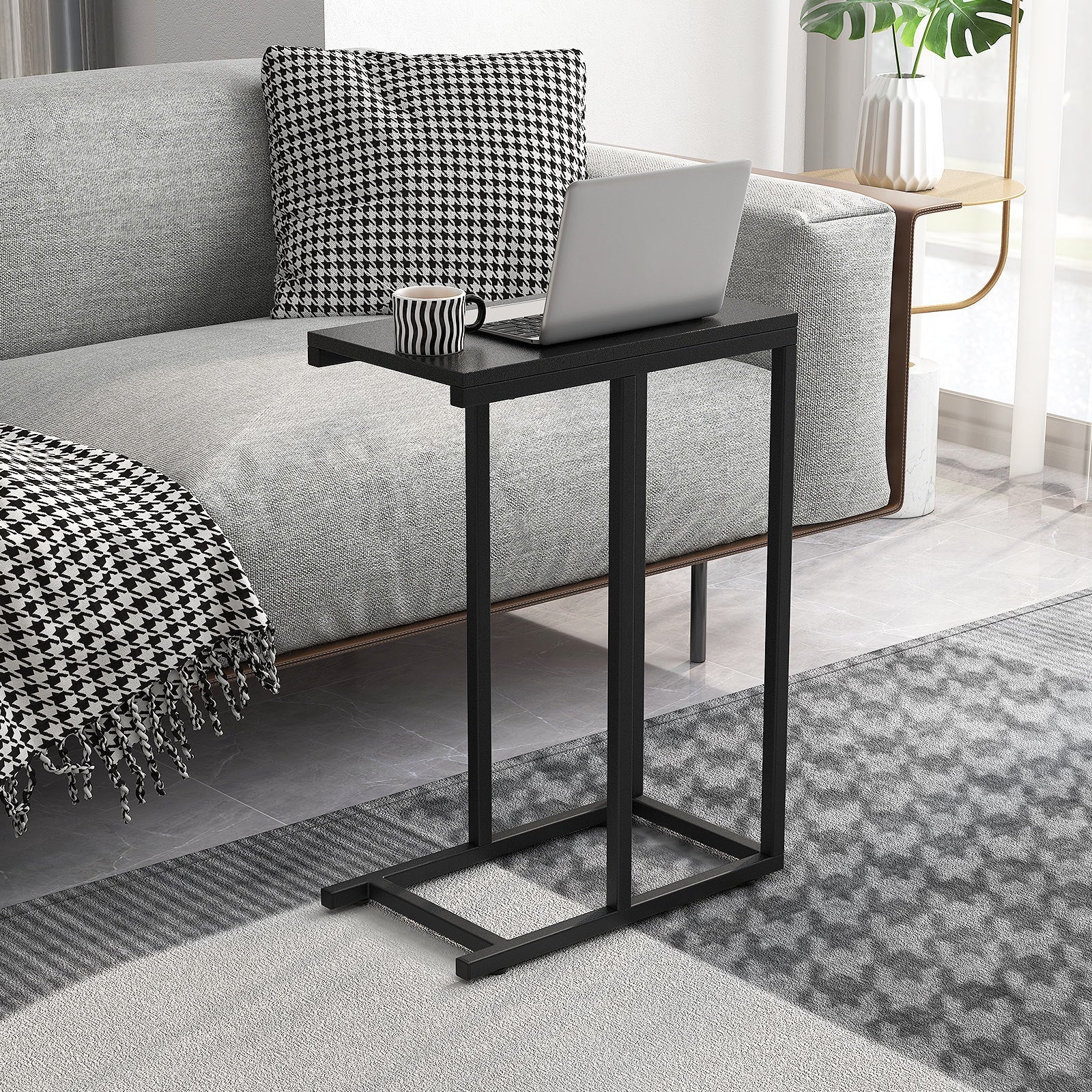 Giantex Industrial Narrow End Side Table