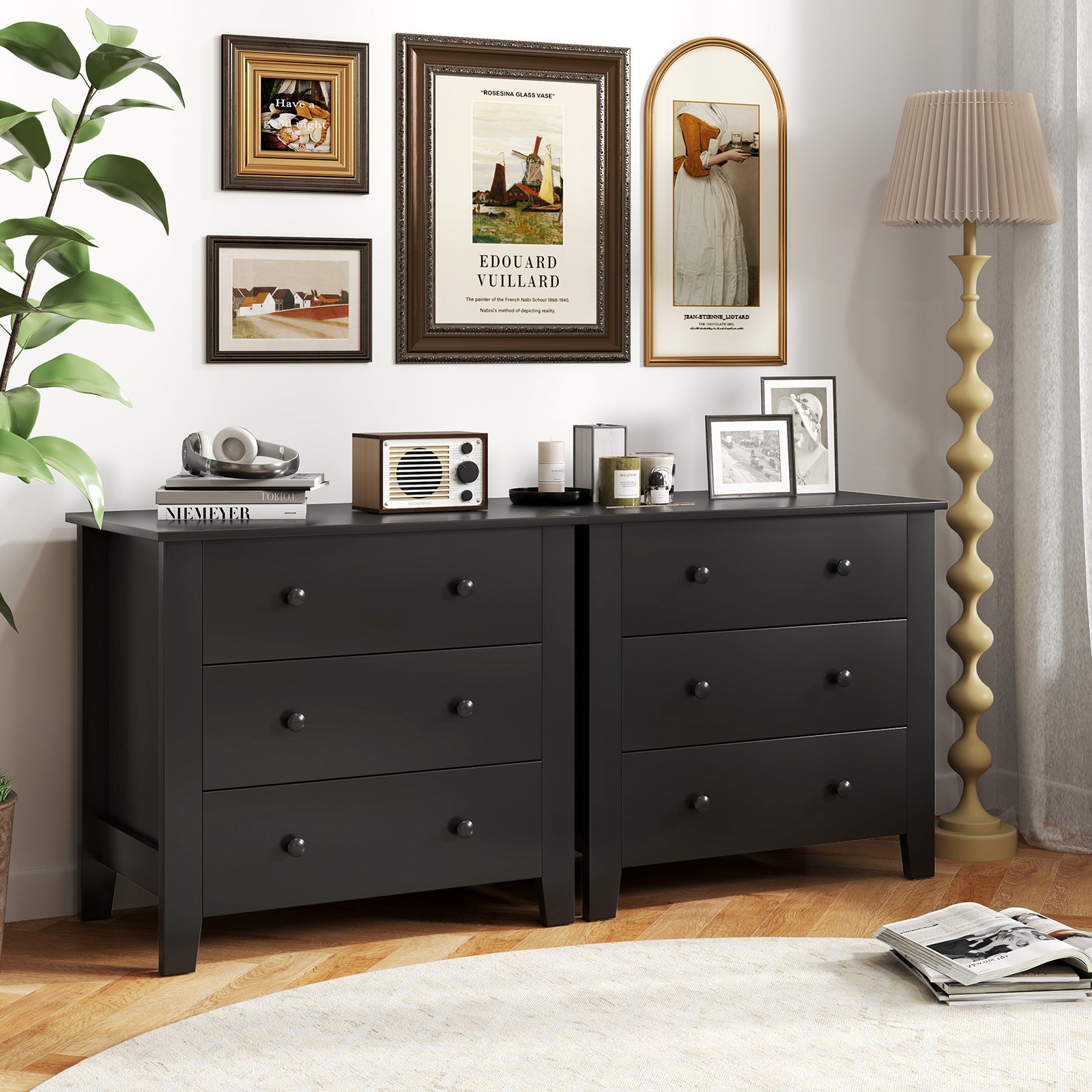 Giantex Drawer Chest with 3 Drawers