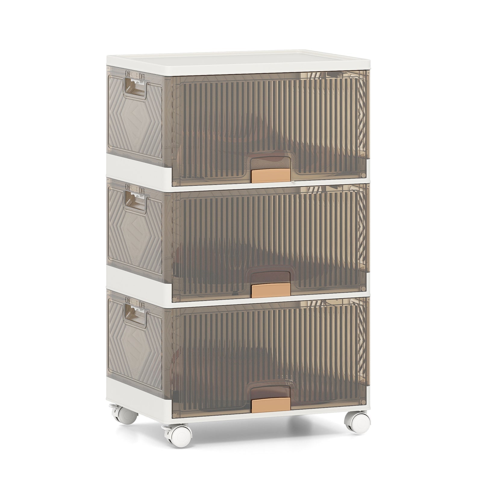 3-Tier Foldable Shoe Rack Organizer