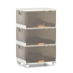 3-Tier Foldable Shoe Rack Organizer