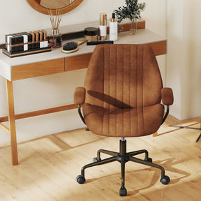 Mid Century Modern Swivel Computer Desk Chair
