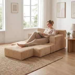 Folding Sofa Bed, Convertible Sleeper Chair with Dual Pillows, Back Support, Machine-washable Coral Fleece Covers, No Assembly, Comfy Floor Sofa Couch for Living Room Bedroom, Apartment