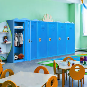 Kids Metal Locker Storage Cabinet for Toys