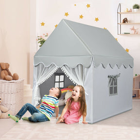 Large Play Castle Fairy Tent for Kids with Mat