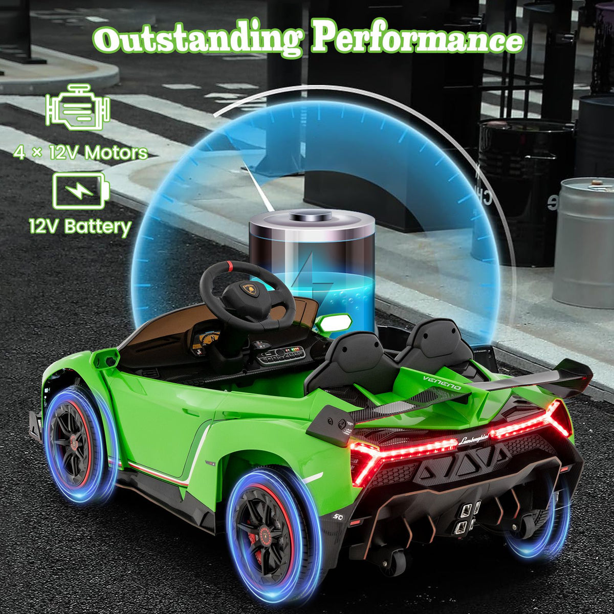 Licensed Lamborghini 4WD Kids Ride-on Sports Car for Kids