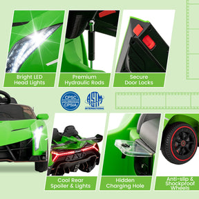 Licensed Lamborghini 4WD Kids Ride-on Sports Car for Kids
