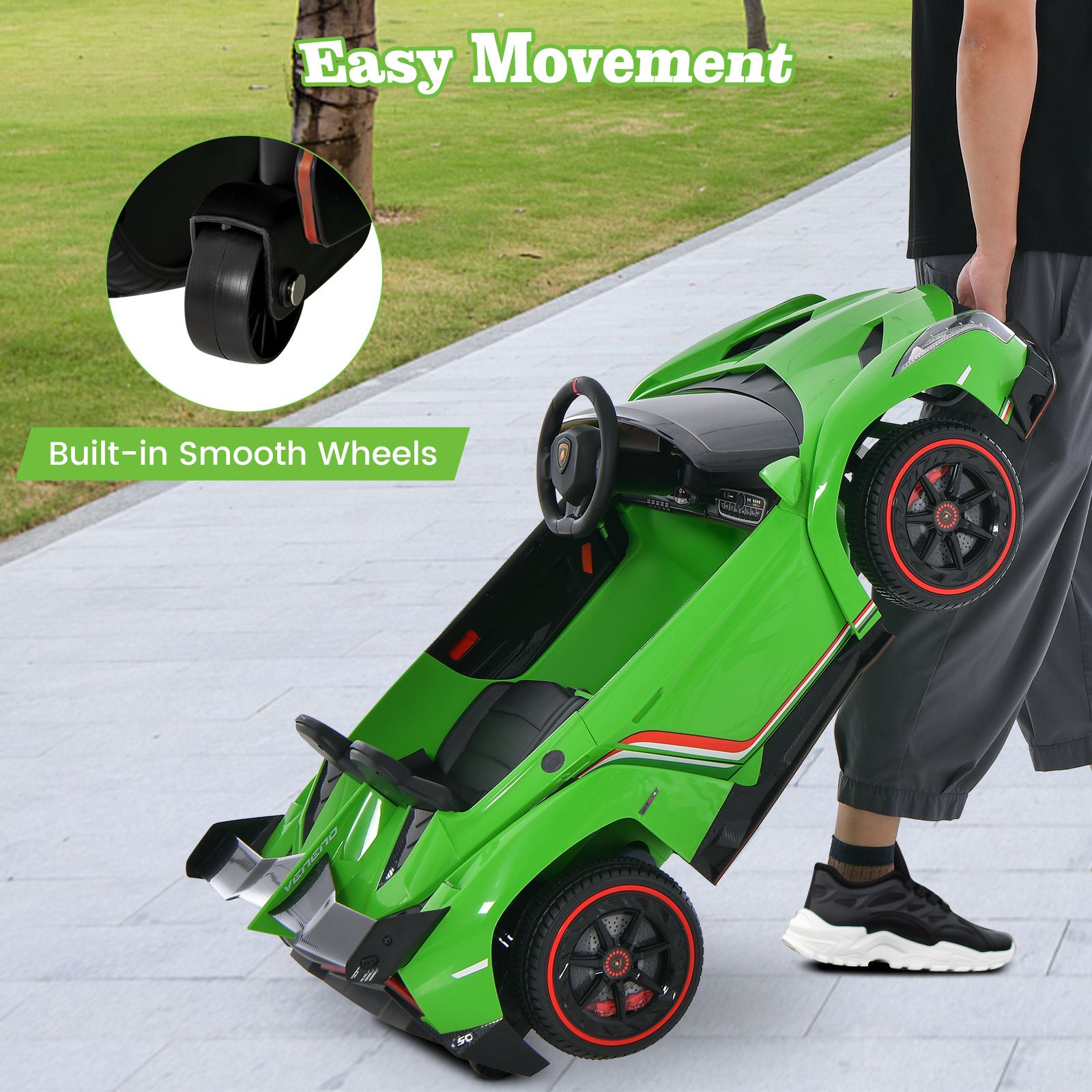 Licensed Lamborghini 4WD Kids Ride-on Sports Car for Kids