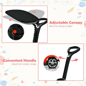 Licensed Bentley Kids Push Car With Removable Canopy