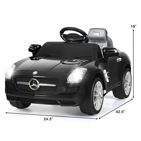 Licensed Mercedes Benz SLS 6V Electric Kids Ride On Car with Remote Control MP3