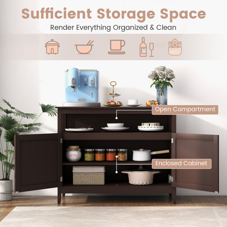 Modern Practical Wooden Kitchen Lockers with Large Storage Space