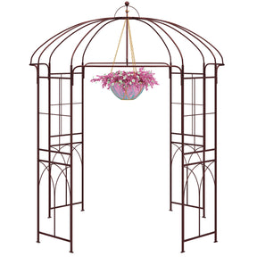 Birdcage Shape Garden Arbor, 211cm Wide x 256cm High