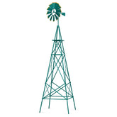 253cm Ornamental Windmill with 4 Support Legs for Backyard, Garden, Farm