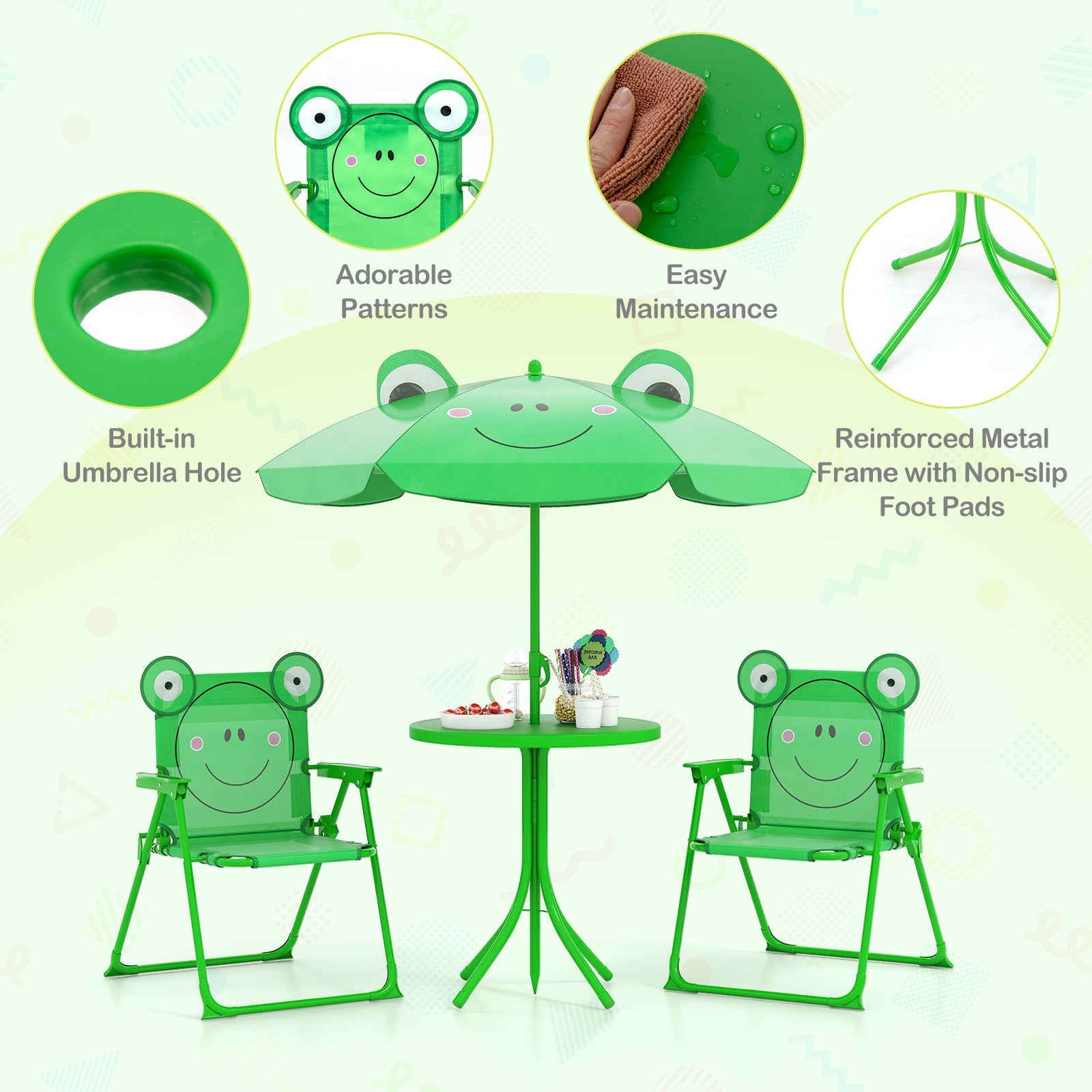 Kids Patio Furniture for Porch, Garden, Yard