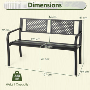 300 kg 2-3-Person Patio Bench