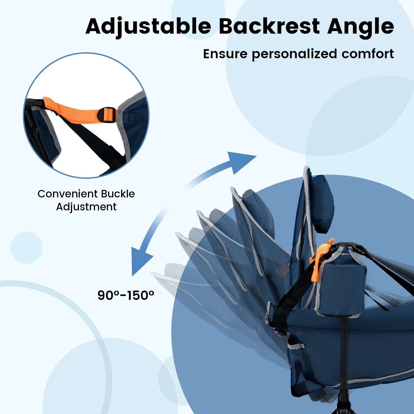 Oversized Hammock Camping Chair, Foldable Swing Chair for Adults