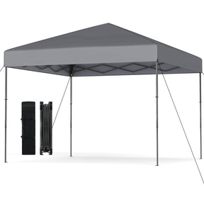 3 x 3 m Pop up Canopy Tent w/ Portable Carrying Bag, 8 Stakes, 4 Wind Ropes