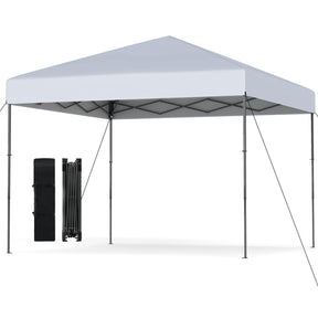3 x 3 m Pop up Canopy Tent w/ Portable Carrying Bag, 8 Stakes, 4 Wind Ropes