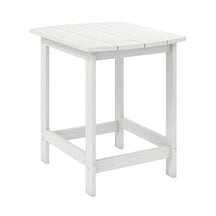 46cm Adirondack Outdoor Side Table, Weather Resistant End Table, Outdoor Tea Table for Patio, Backyard