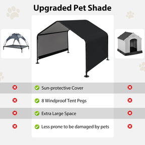 Dog Shade Shelter for Large Medium Small Breeds
